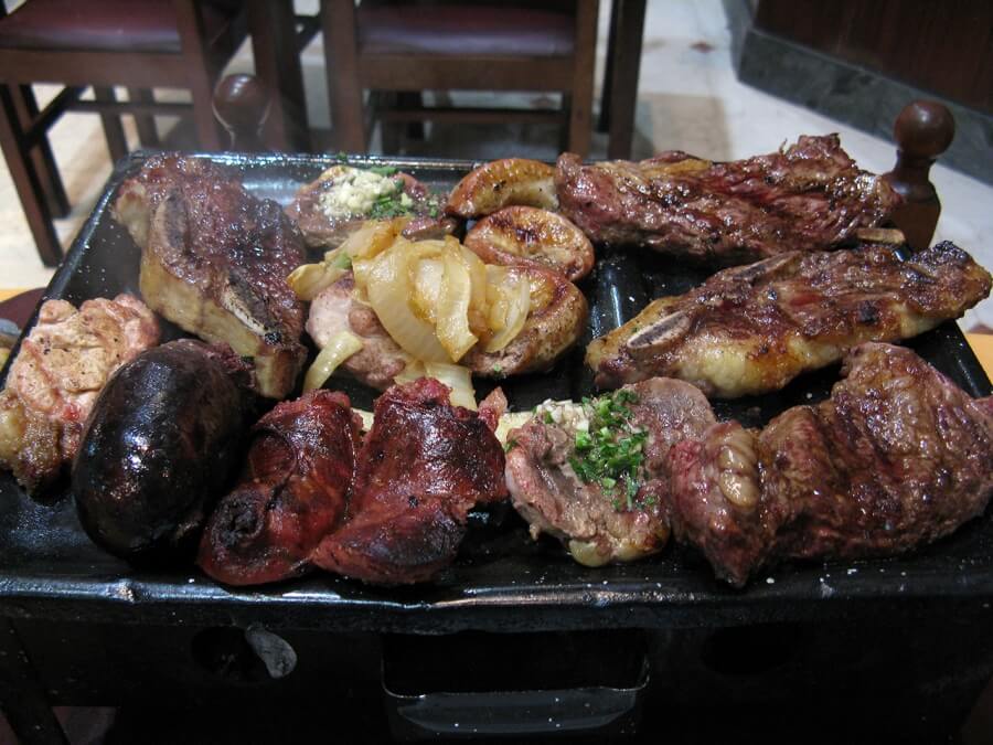 мясные блюда в Аргентине