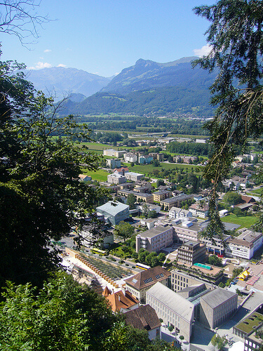 Вадуц столица Лихтенштейна