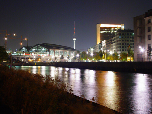 ночной Берлин