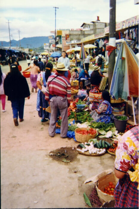 рынок в Гватемале