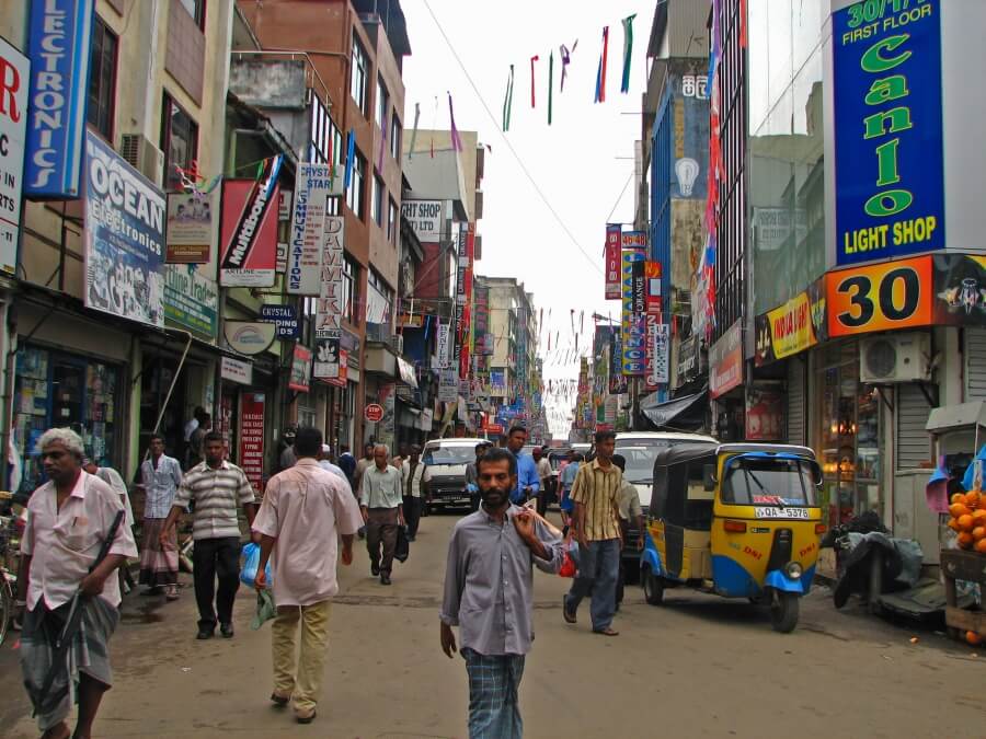улицы Коломбо, Шри-Ланка