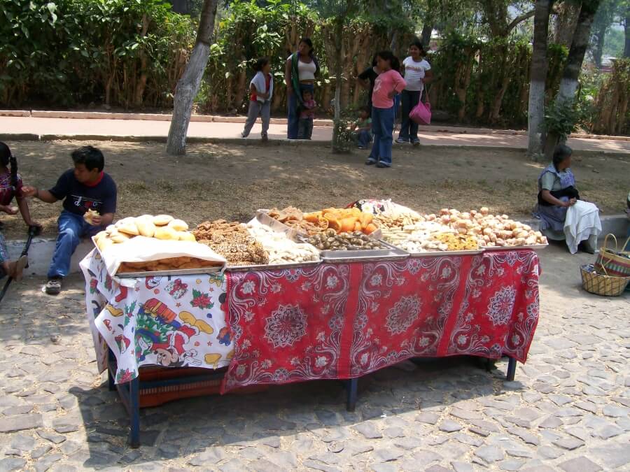 уличная еда в Гватемале