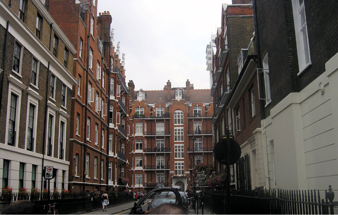 улица Бейкер-Стрит в Лондоне