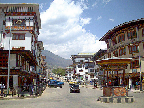 улица в Бутане