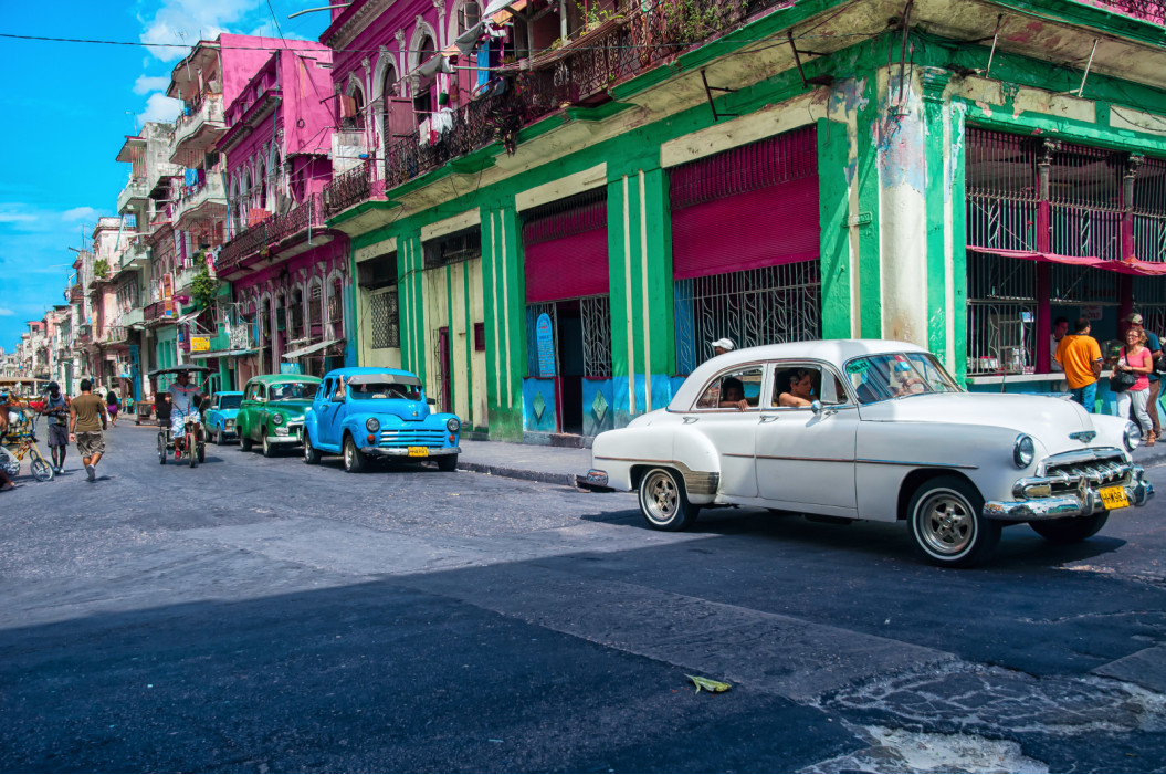 яркие краски Гаваны, Куба