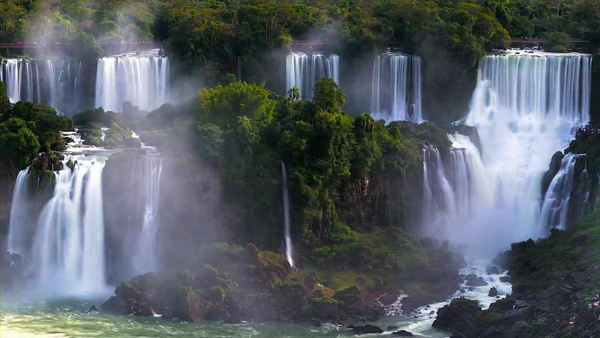 водопады Игуасу в Бразилии