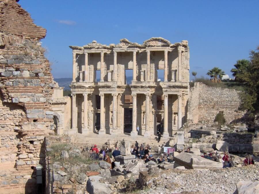 древние развалины в Турции