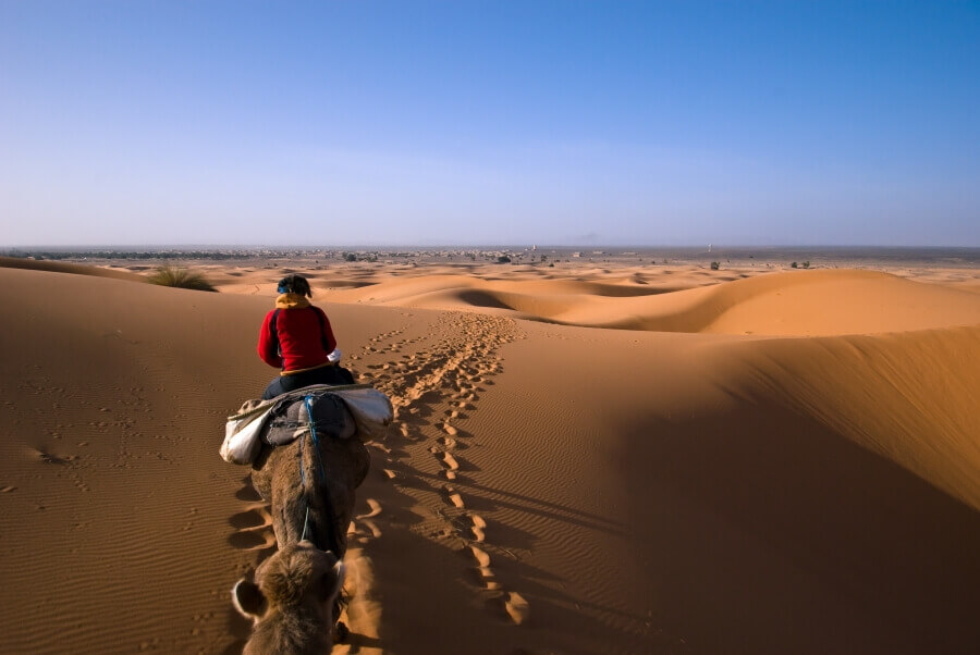 в пустыне Сахара, Марокко