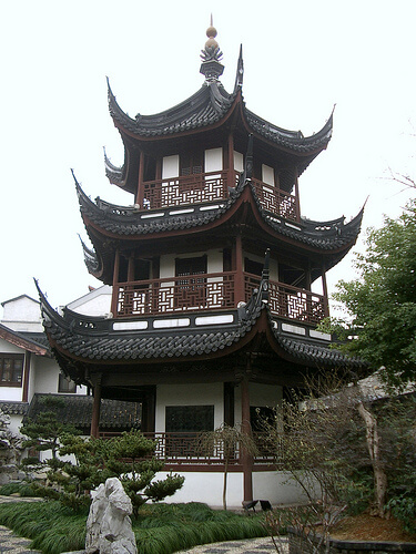 храм Конфуция в Шанхае