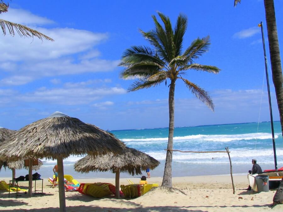 кубинский пляж