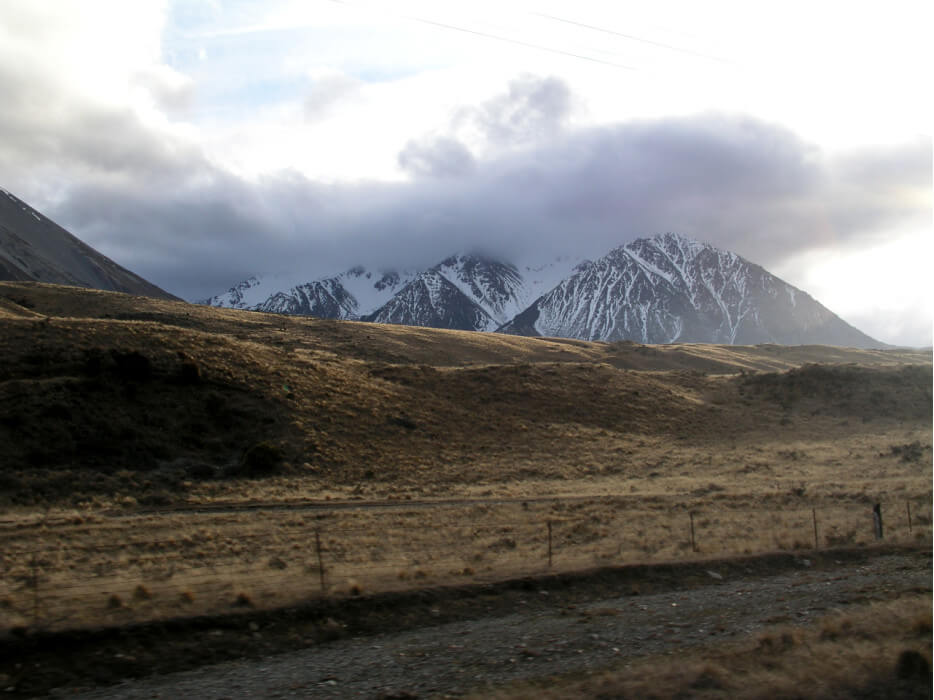 горы в Новой Зеландии