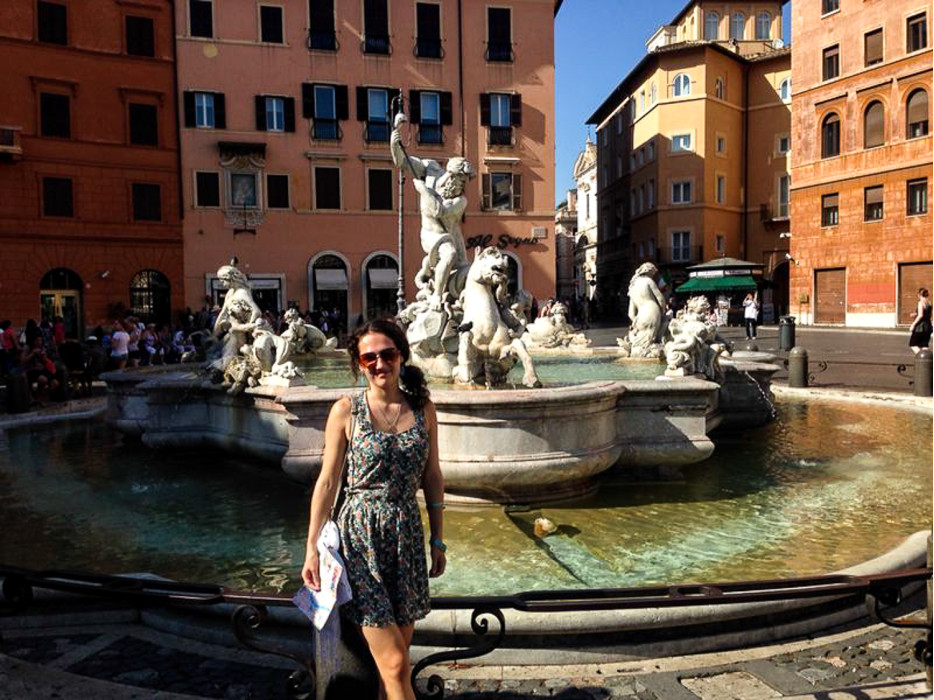 фонтан в Риме