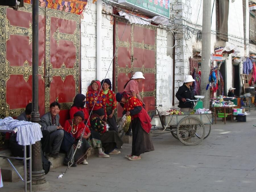 в Тибете