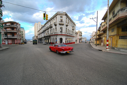район Ведадо в Гаване