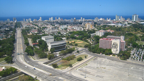 площадь Революции в Гаване