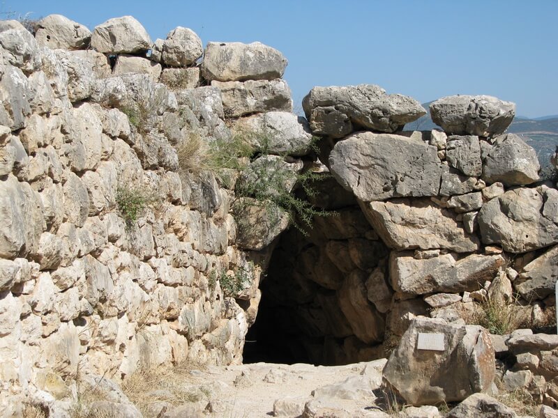 руины Микенской цивилизации